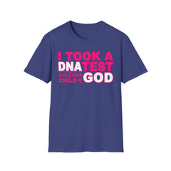 Faith-inspired Cotton Tee - I Am A Child of God Unisex T-Shirt