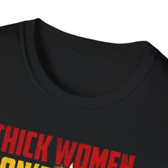 Thick Women T-Shirt - Break Necks Design