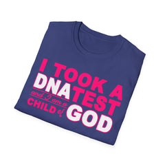 Faith-inspired Cotton Tee - I Am A Child of God Unisex T-Shirt