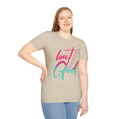 Christian Cotton T-Shirt - But GOD Tee Shirt