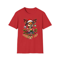 Funny Christmas JOLLY AF T-Shirt