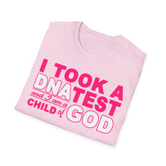 Faith-inspired Cotton Tee - I Am A Child of God Unisex T-Shirt