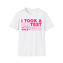 Faith-inspired Cotton Tee - I Am A Child of God Unisex T-Shirt