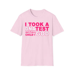 Faith-inspired Cotton Tee - I Am A Child of God Unisex T-Shirt