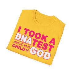 Faith-inspired Cotton Tee - I Am A Child of God Unisex T-Shirt