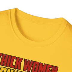 Thick Women T-Shirt - Break Necks Design