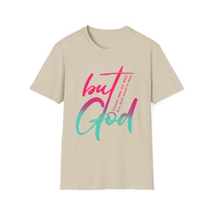 Christian Cotton T-Shirt - But GOD Tee Shirt