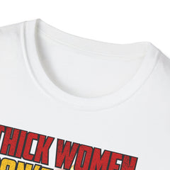 Thick Women T-Shirt - Break Necks Design