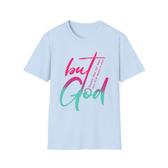 Christian Cotton T-Shirt - But GOD Tee Shirt