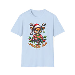 Funny Christmas JOLLY AF T-Shirt