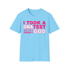 Faith-inspired Cotton Tee - I Am A Child of God Unisex T-Shirt