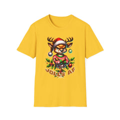 Funny Christmas JOLLY AF T-Shirt