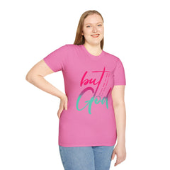 Christian Cotton T-Shirt - But GOD Tee Shirt