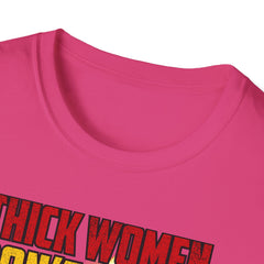 Thick Women T-Shirt - Break Necks Design