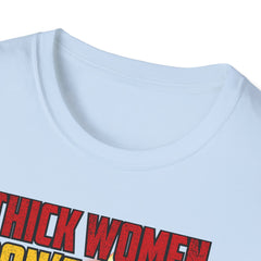 Thick Women T-Shirt - Break Necks Design