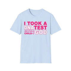 Faith-inspired Cotton Tee - I Am A Child of God Unisex T-Shirt