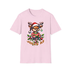 Funny Christmas JOLLY AF T-Shirt