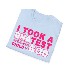 Faith-inspired Cotton Tee - I Am A Child of God Unisex T-Shirt