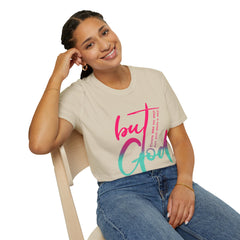 Christian Cotton T-Shirt - But GOD Tee Shirt