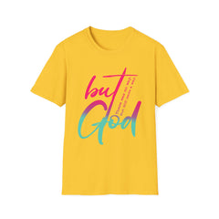 Christian Cotton T-Shirt - But GOD Tee Shirt