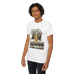 Urban Hustler Unisex Heavy Cotton Tee - NO EXCUSES Money Hip-Hop Design