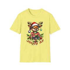 Funny Christmas JOLLY AF T-Shirt