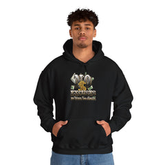 Hooded Sweatshirt - NO EXCUSES Urban Design - Hustler Money Hip-Hop