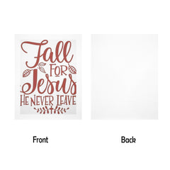 Fall For Jesus Art Print 12"x16"